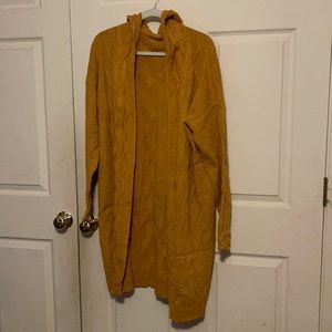 NWOT Knitted Maxi Sweater Cardigan